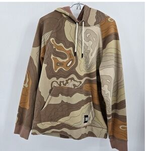 UGG Kaden Topographic Camo Hoodie Men's Medium Gorpcore Streetwear